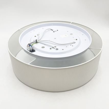 Lampa sufitowa SIRJA PLISADO 4xE27/15W/230V, śr. 45 cm, biała