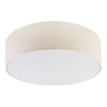 Lampa sufitowa SIRJA PLISADO 4xE27/15W/230V śr. 45 cm kremowa
