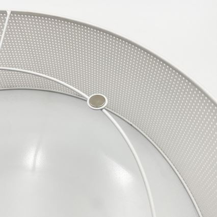 Lampa sufitowa SIRJA PLISADO 4xE27/15W/230V Ø 45 cm biała