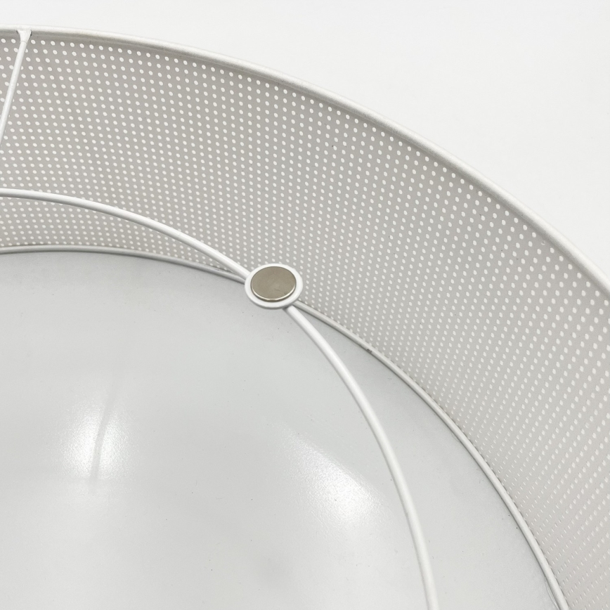 Lampa sufitowa SIRJA PLISADO 4xE27/15W/230V Ø 45 cm biała