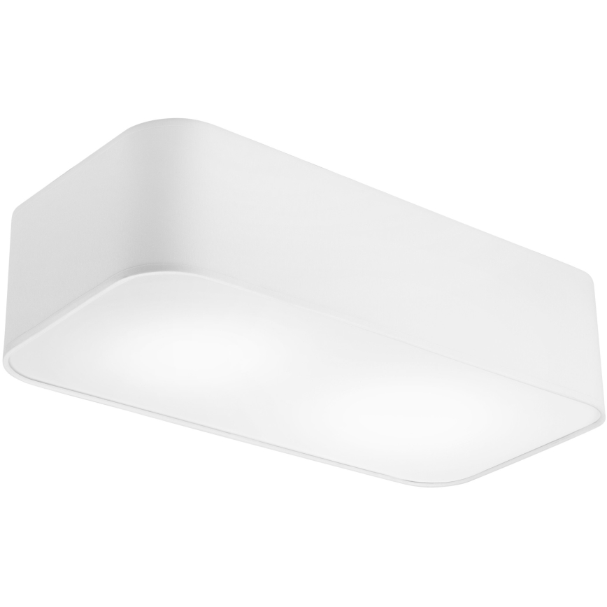 Lampa sufitowa SIRJA SQUARE 2xE27/15W/230V biała