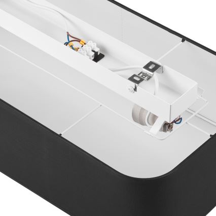 Lampa sufitowa SIRJA SQUARE 2xE27/15W/230V czarna