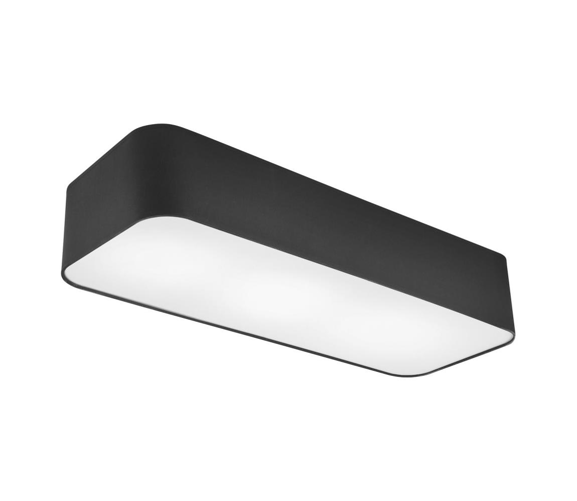 Lampa sufitowa SIRJA SQUARE 3xE27/15W/230V czarna