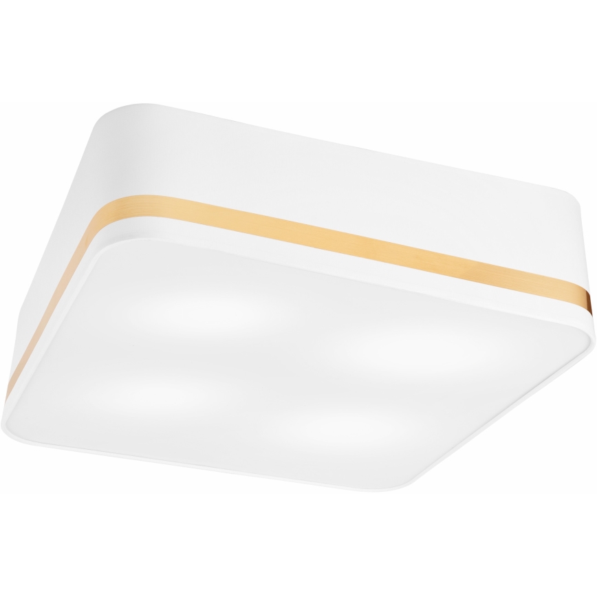 Lampa sufitowa SIRJA SQUARE 4xE27/60W/230V 45x45 cm biała