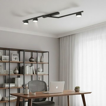 Lampa sufitowa SKAN 3xGX53/12W/230V czarna