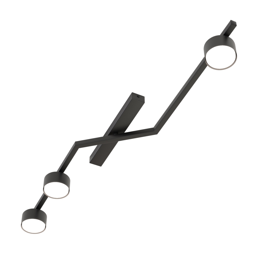 Lampa sufitowa SKAN 3xGX53/12W/230V czarna