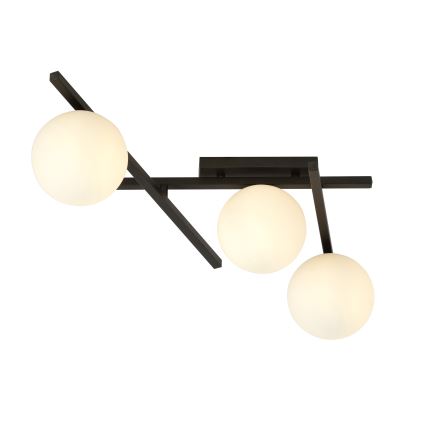 Lampa sufitowa SMART 3xE14/10W/230V czarna/biała