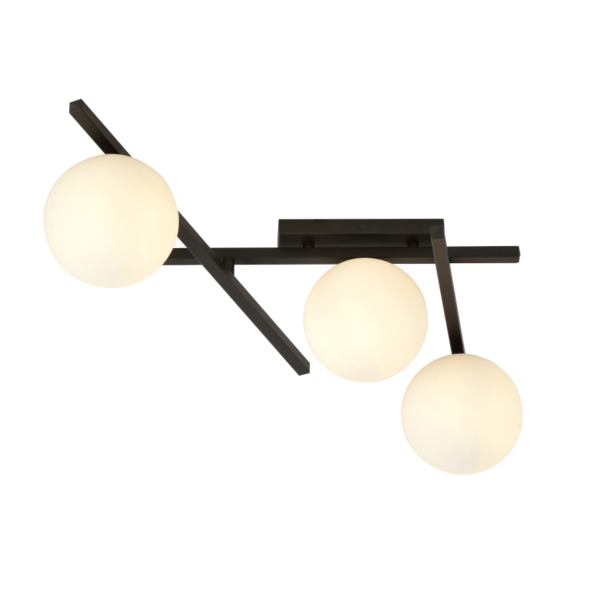 Lampa sufitowa SMART 3xE14/10W/230V czarna/biała