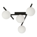Lampa sufitowa SMART 4xE14/10W/230V czarna/biała