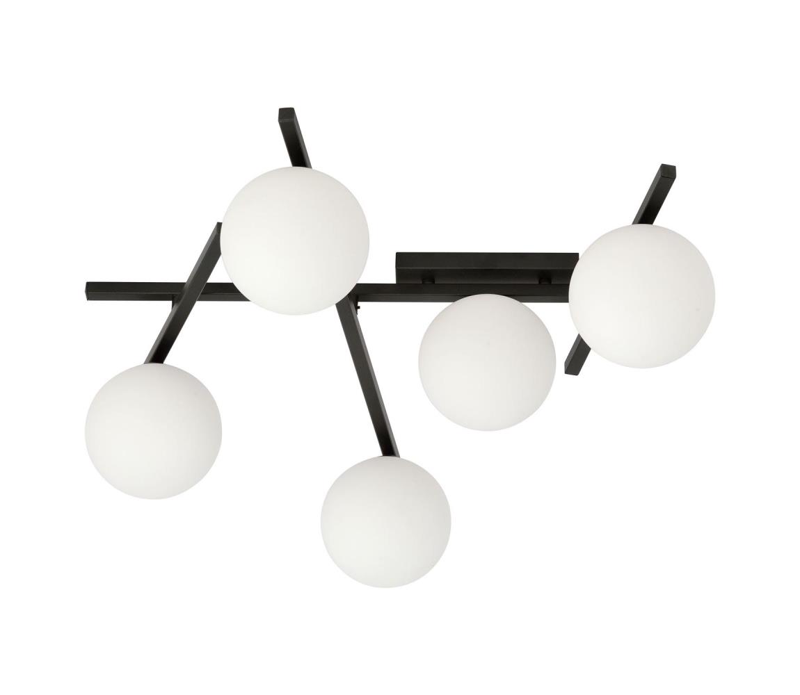 Lampa sufitowa SMART 5xE14/10W/230V czarna/biała