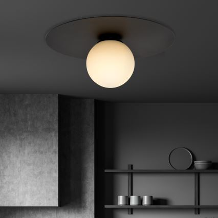 Lampa sufitowa SOLAR 1xE14/10W/230V czarna/biała