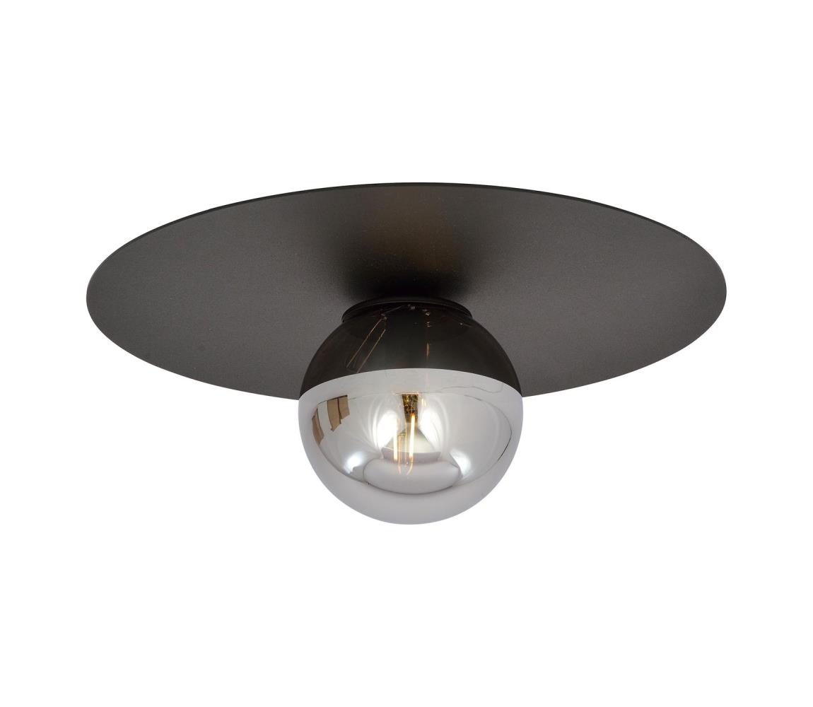 Lampa sufitowa SOLAR 1xE14/10W/230V czarna/szara