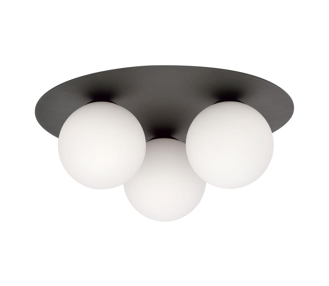 Lampa sufitowa SOLAR 3xE14/10W/230V czarna/biała