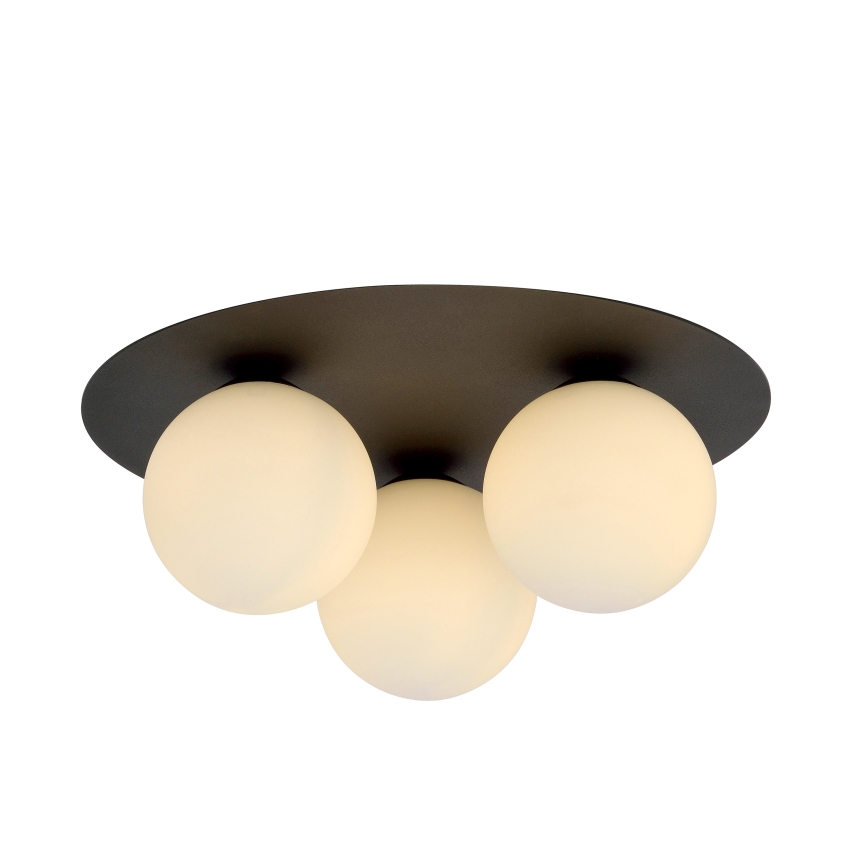 Lampa sufitowa SOLAR 3xE14/10W/230V czarna/biała