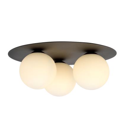 Lampa sufitowa SOLAR 3xE14/10W/230V czarna/biała