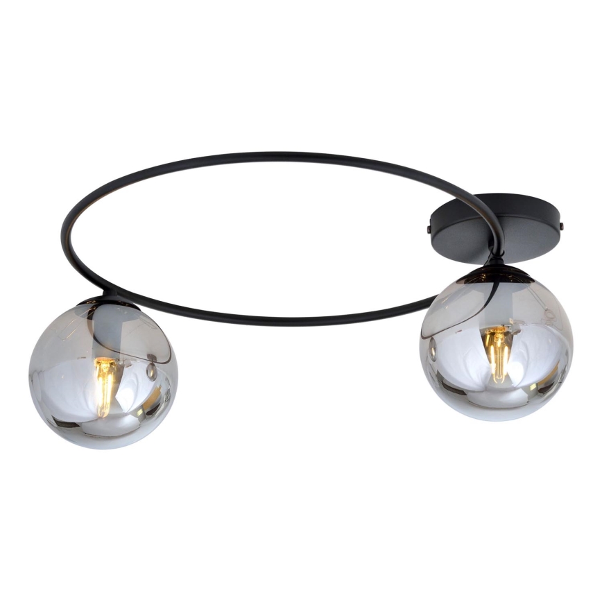 Lampa sufitowa SOPRA 2xE14/10W/230V czarna