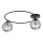 Lampa sufitowa SOPRA 2xE14/10W/230V czarna