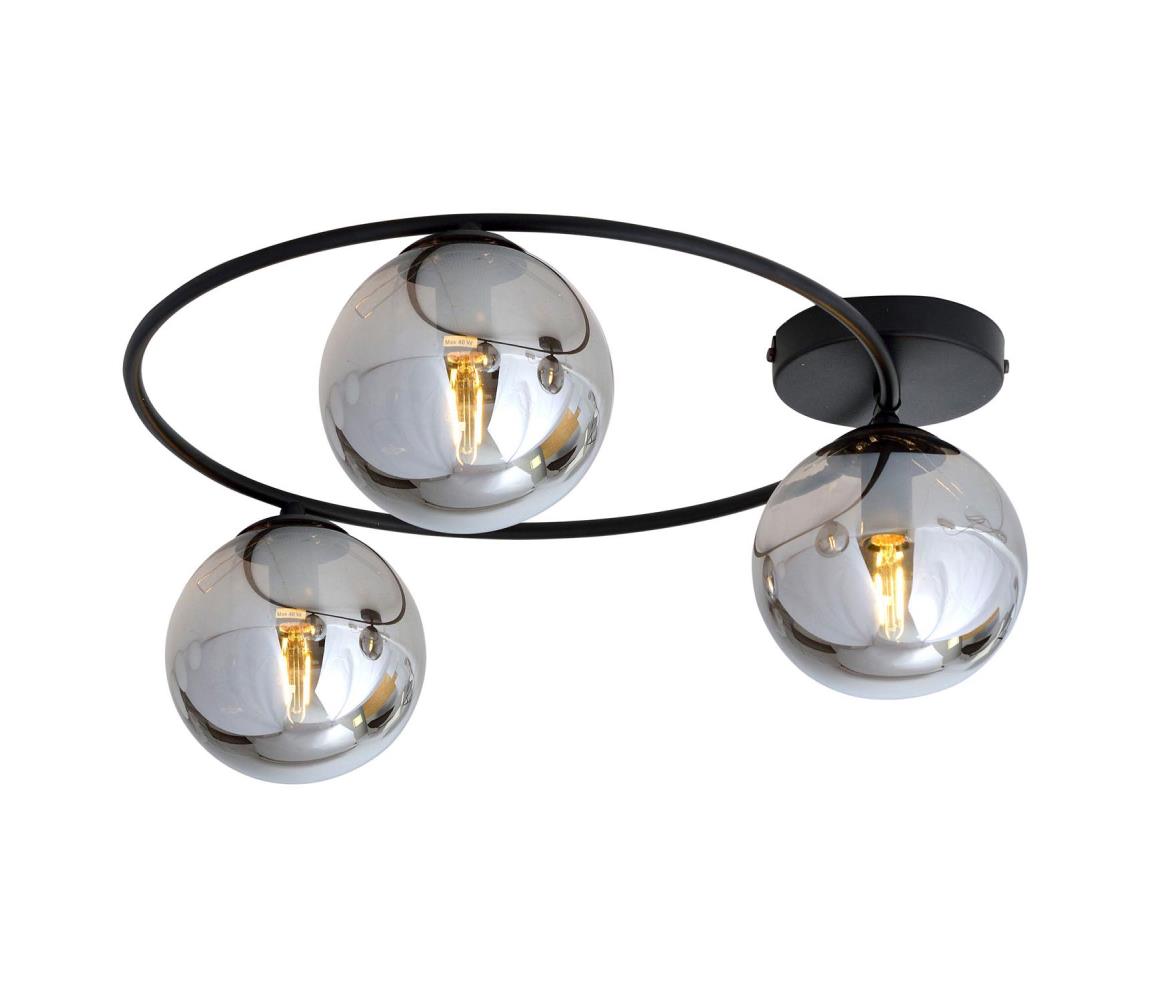 Lampa sufitowa SOPRA 3xE14/10W/230V czarna