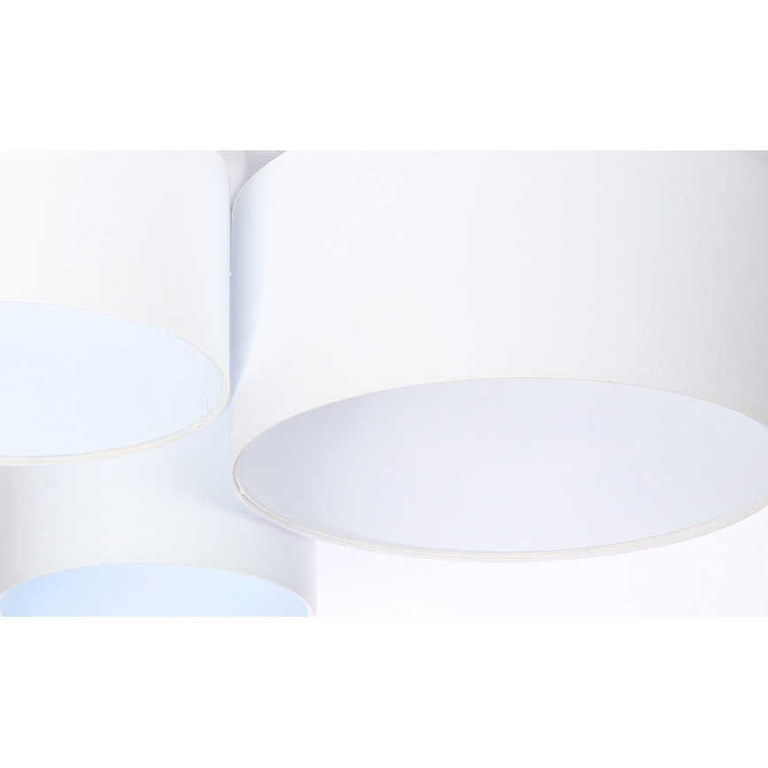 Lampa sufitowa SPACE 3xE27/60W/230V biała