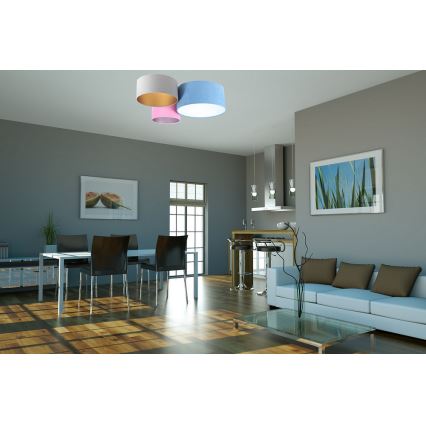 Lampa sufitowa SPACE 3xE27/60W/230V