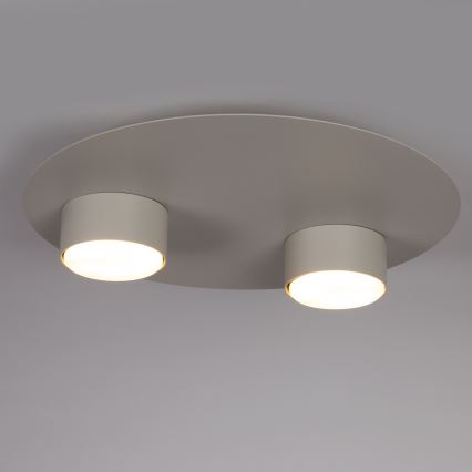 Lampa sufitowa STAR 2xGX53/12W/230V beżowa