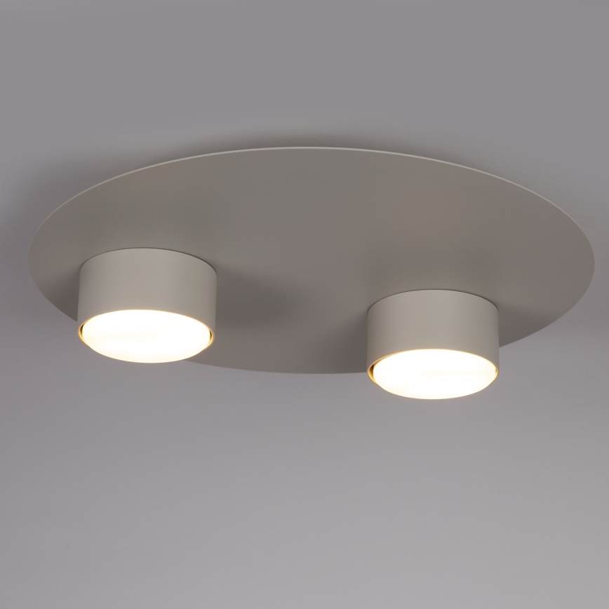 Lampa sufitowa STAR 2xGX53/12W/230V beżowa