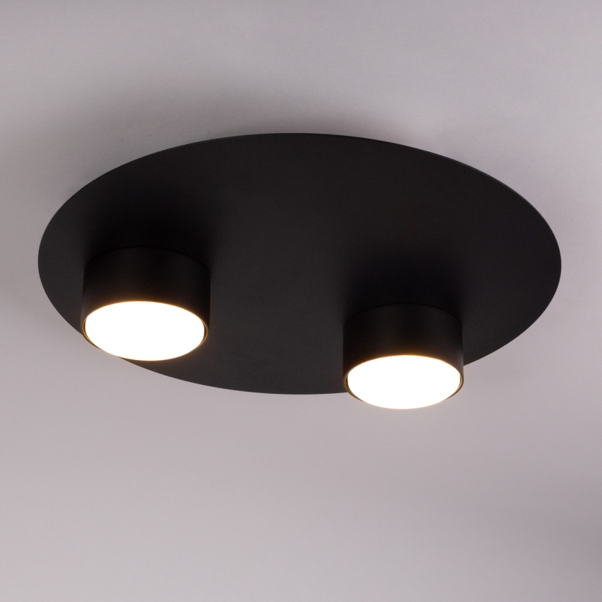 Lampa sufitowa STAR 2xGX53/12W/230V czarna