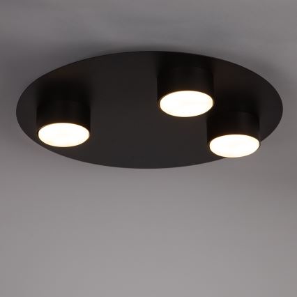 Lampa sufitowa STAR 3xGX53/12W/230V czarna