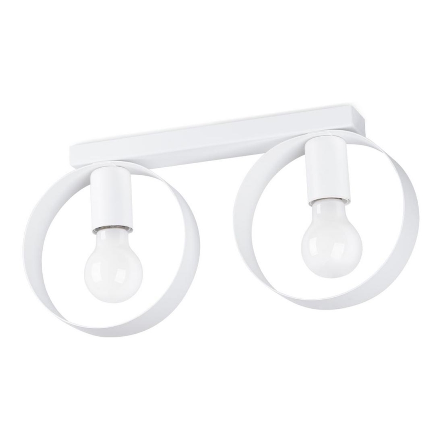 Lampa sufitowa TITRAN 2xE27/60W/230V biała