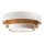 Lampa sufitowa TRINITI 2xE27/60W/230V biała/złota