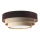 Lampa sufitowa TRINITI 2xE27/60W/230V brąz/beż/złoto