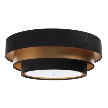 Lampa sufitowa TRINITI 2xE27/60W/230V czarna/złota