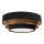 Lampa sufitowa TRINITI 2xE27/60W/230V czarna/złota