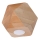 Lampa sufitowa WOODY 1xGU10/40W/230V dąb