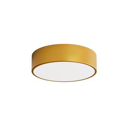 Lampa sufitowa z czujnikiem CLEO 2xE27/24W/230V śr. 30 cm złota