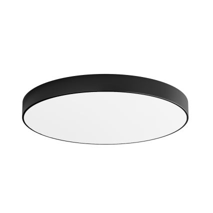 Lampa sufitowa CLEO z czujnikiem ruchu i zmierzchu, 6xE27/24W/230V, średnica 80 cm, czarna