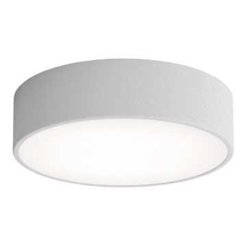 Lampa sufitowa z czujnikiem ruchu i zmierzchu CLEO 2xE27/24W/230V śr. 30 cm szary