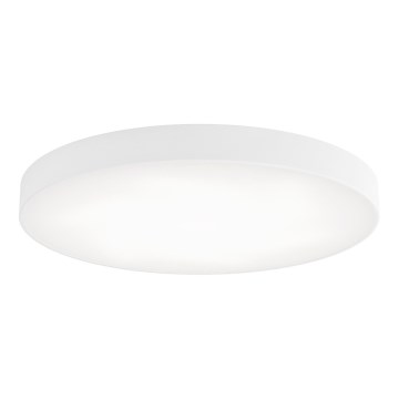Lampa sufitowa z czujnikiem ruchu i zmierzchu CLEO 6xE27/24W/230V śr. 80 cm biała