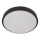 Lampa sufitowa z czujnikiem WILTON, 2xE27/60W/230V, średnica 33 cm, czarna