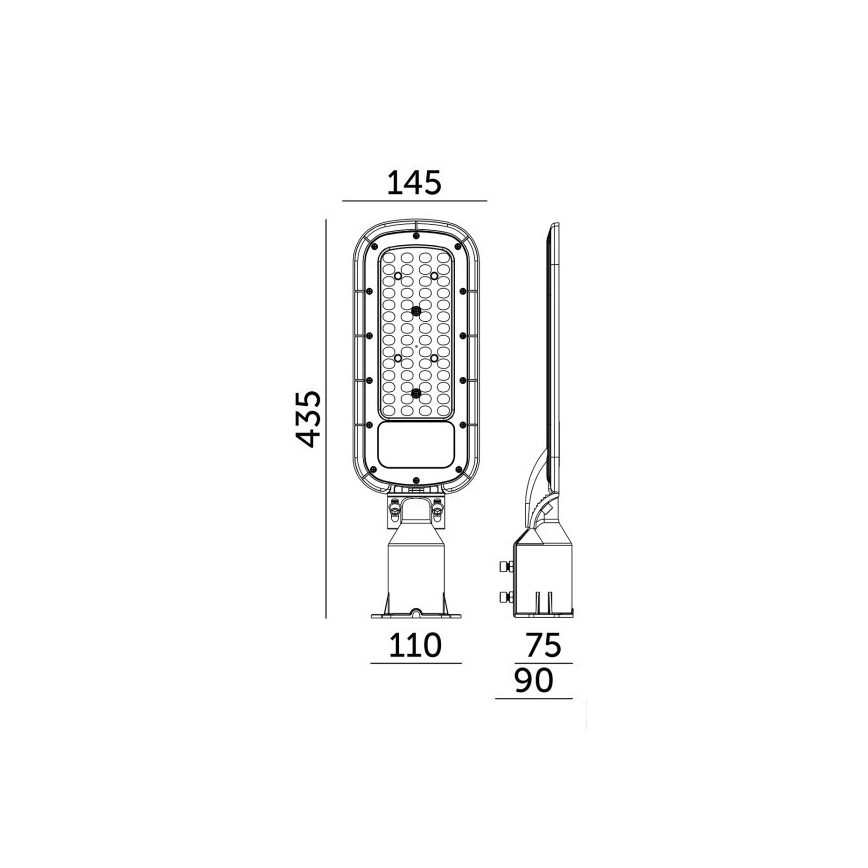 Lampa uliczna LED BRELUXO LED/50W/230V 4000K IP65