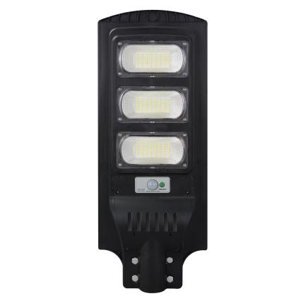 Lampa uliczna LED solarna z czujnikiem STREET LED/10W/3,2V 10000 mAh IP65 + pilot zdalnego sterowania