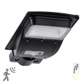 Lampa uliczna LED solarna z czujnikiem STREET LED/3W/3,2V 5000 mAh IP65 + pilot zdalnego sterowania