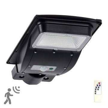 Lampa uliczna LED solarna z czujnikiem STREET LED/3W/3,2V 5000 mAh IP65 + pilot zdalnego sterowania