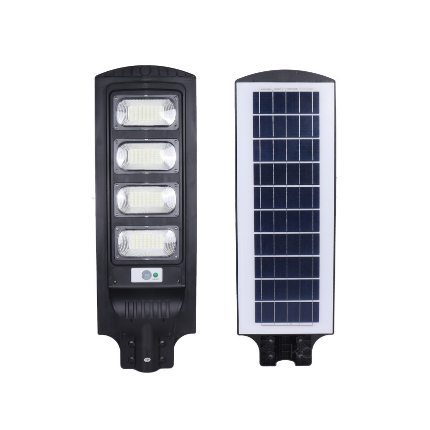 Ściemnialna solarna lampa uliczna LED z czujnikiem URBI LED/11W/3,2V 6500K 15000 mAh IP54 + zdalne sterowanie