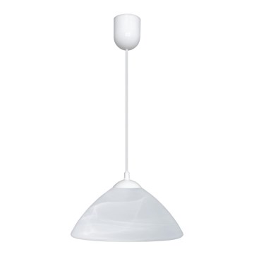 Lampa wisząca 1xE27/60W/230V alabastr pr.265