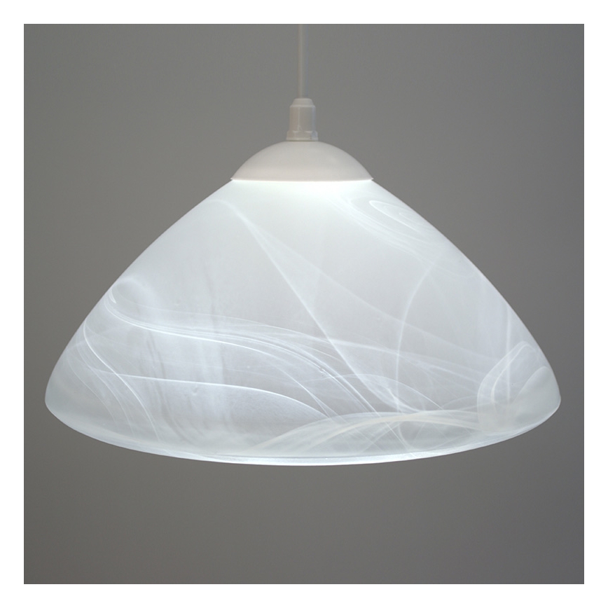 Lustr 1xE27/60W/230V alabastr pr.265