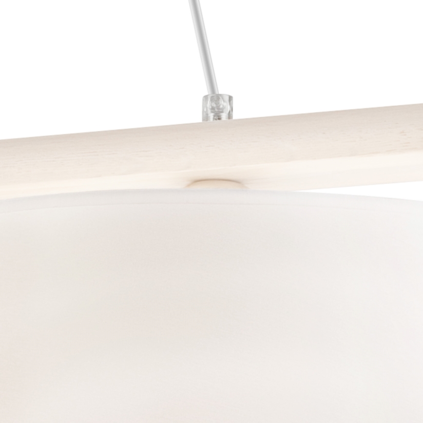 Lampa wisząca na linkach AIDA 2xE27/60W/230V dąb