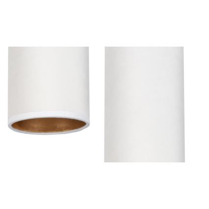 Lampa wisząca na linkach AVALO 2xE27/60W/230V biała/miedziana
