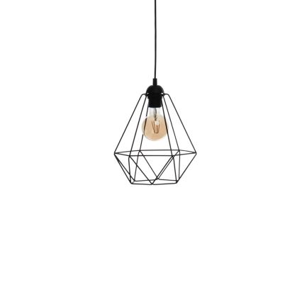 Lampa wisząca BASKET 3xE27/60W/230V czarny