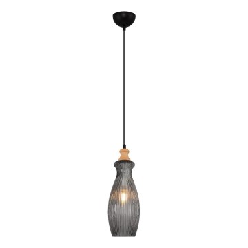 Lampa wisząca BOTTLE 1xE14/4W/230V dymna
